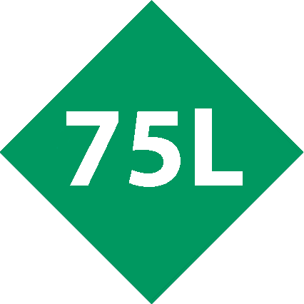 Capacity <br> 75L
